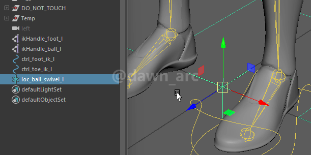 [Maya]Rigging 16 - Ankles & Heels